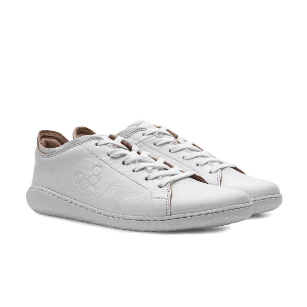 Vivobarefoot Geo Court III Womens Bright White CLEARANCE