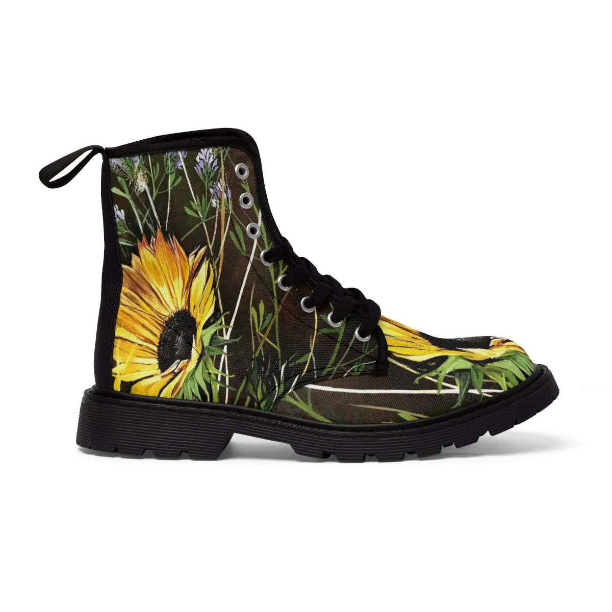 Walkin' on Sunshine Canvas Boots