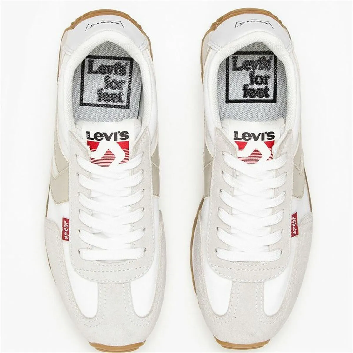 Women's casual trainers Levi's Stryder Red Tab S White