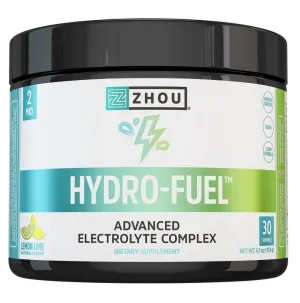 Zhou Nutrition Hydro-Fuel Powder Lemon Lime 174g Powder